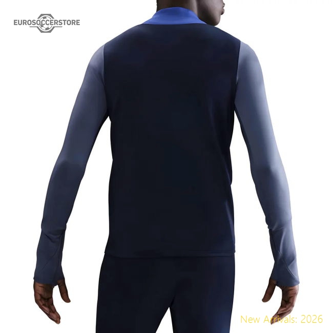 2025-2026 PSG Strike Dri-Fit Drill Top (Navy)-The Soccer Shirt Hub