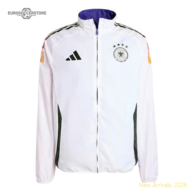 2024-2025 Germany Anthem Jacket (Purple)-The Soccer Shirt Hub