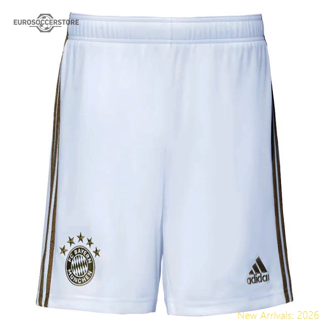 2022-2023 Bayern Munich Away Shorts (White)-The Soccer Shirt Hub
