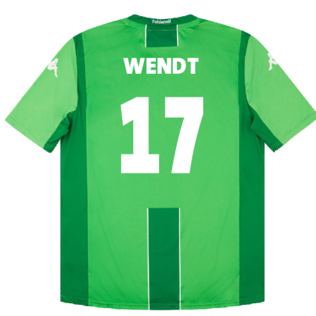 Borussia Monchengladbach 2014-15 Away Shirt ((Excellent) XL) (Wendt 17)-The Soccer Shirt Hub