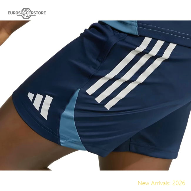 2025-2026 Arsenal Training Shorts (Night Indigo) - Kids-The Soccer Shirt Hub
