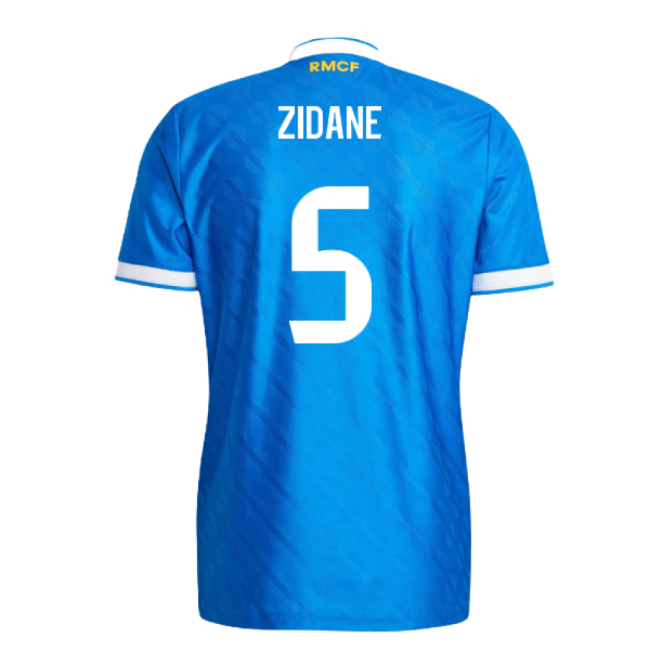 2025-2026 Real Madrid Authentic Third Shirt (Zidane 5)-The Soccer Shirt Hub