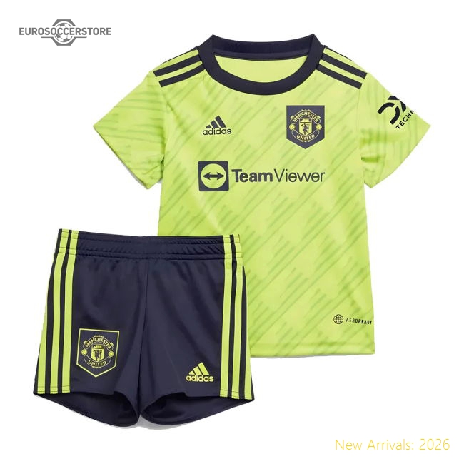 2022-2023 Man Utd Third Baby Kit-The Soccer Shirt Hub