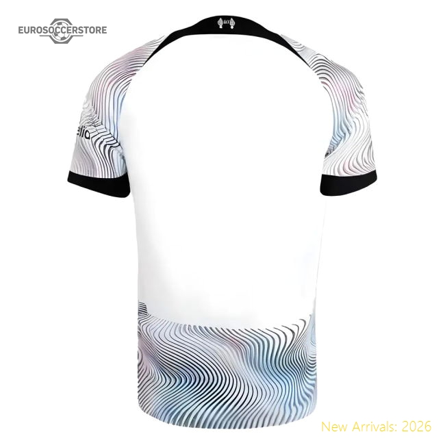2022-2023 Liverpool Away Vapor Player Issue Shirt (VIRGIL 4)-The Soccer Shirt Hub