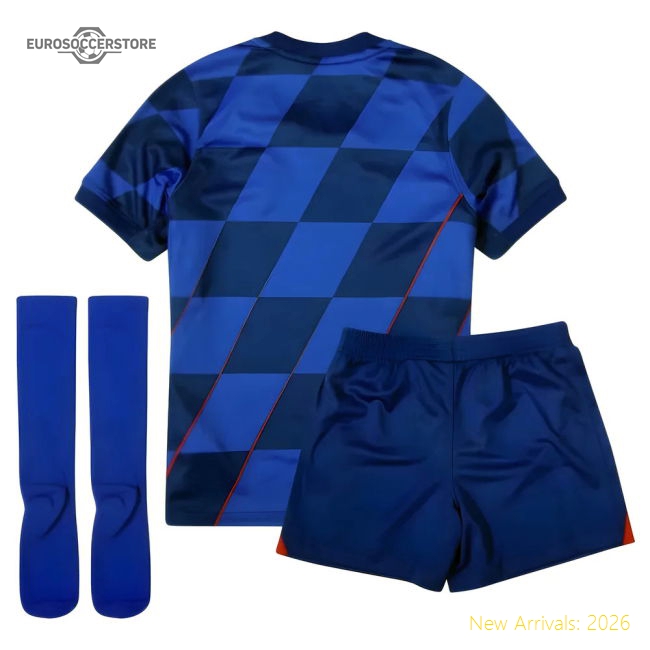 2024-2025 Croatia Away Mini Kit-The Soccer Shirt Hub