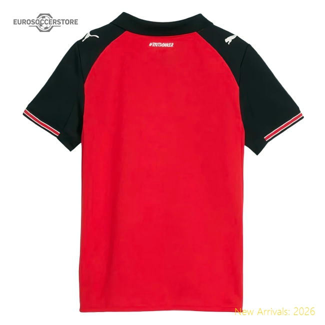2025-2026 Stade Rennais Home Shirt (Kids)-The Soccer Shirt Hub