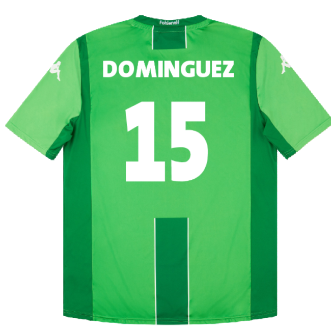 Borussia Monchengladbach 2014-15 Away Shirt ((Excellent) XL) (Dominguez 15)-The Soccer Shirt Hub