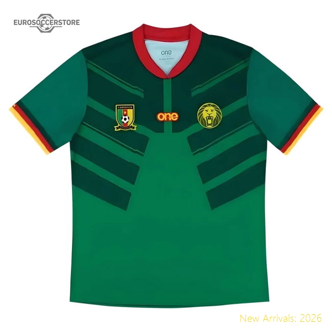 2022-2023 Cameroon Home Pro Shirt (Kids)-The Soccer Shirt Hub