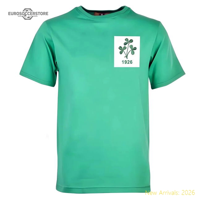 Republic of Ireland Shamrock 1926 Green T-Shirt-The Soccer Shirt Hub