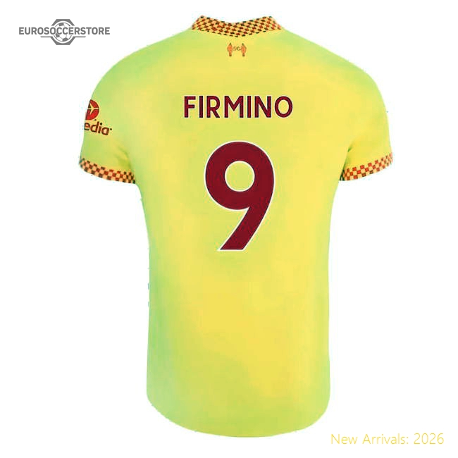 Liverpool 2021-2022 3rd Shirt (Kids) (FIRMINO 9)-The Soccer Shirt Hub