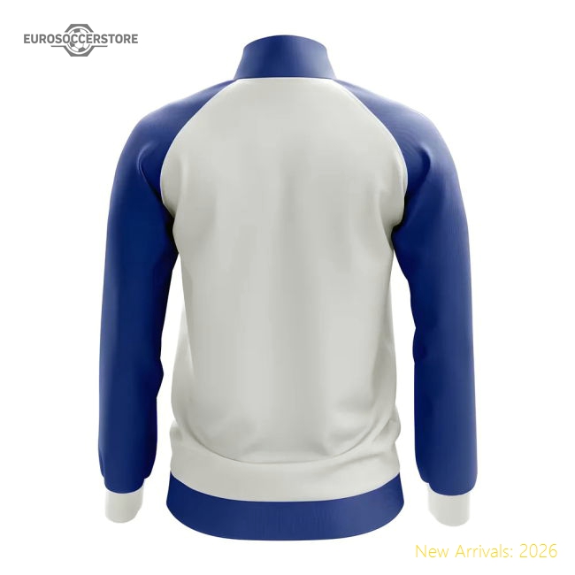 Saint Barthelemy Concept Football Track Jacket (White)-The Soccer Shirt Hub