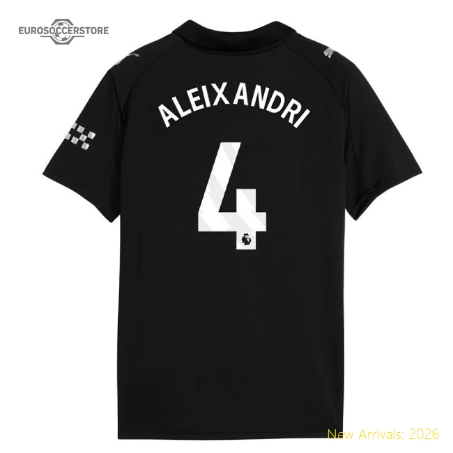 2025-2026 Man City Away Mini Kit (Aleixandri 4)-The Soccer Shirt Hub