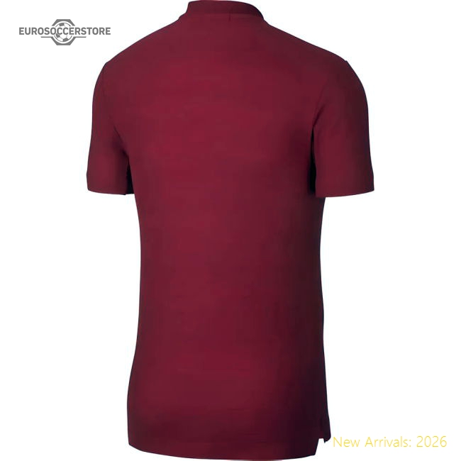 2018-2019 England Nike Authentic Franchise Grand Slam Polo Shirt (Red)-The Soccer Shirt Hub