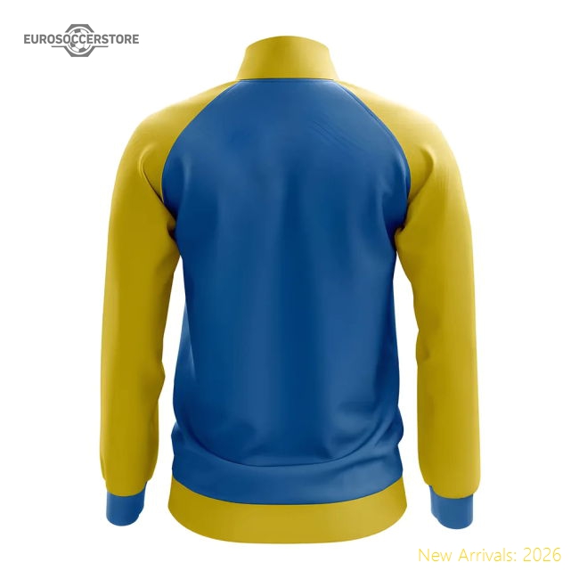Rwanda Concept Football Track Jacket (Sky)-The Soccer Shirt Hub