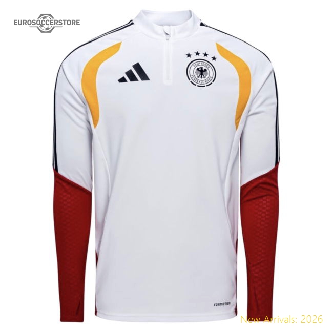 2026-2027 Germany Training Top (White)-The Soccer Shirt Hub