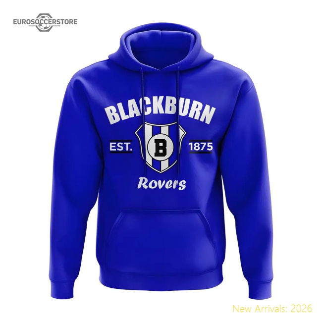 Blackburn Established Hoody (Royal)-The Soccer Shirt Hub