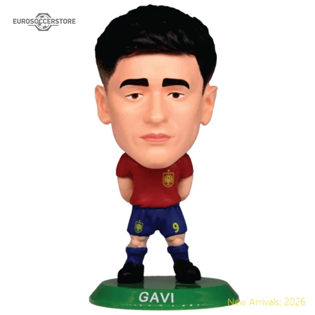 Spain SoccerStarz Gavi-The Soccer Shirt Hub