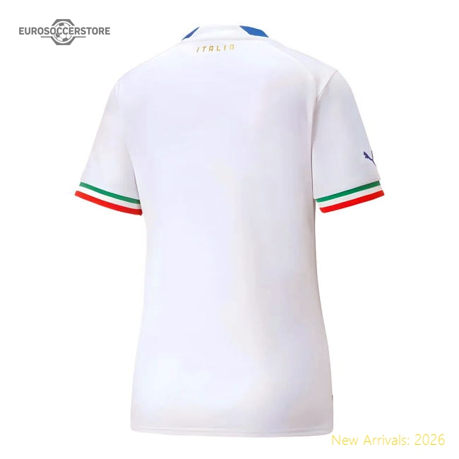 2022-2023 Italy Away Shirt (Ladies)-The Soccer Shirt Hub
