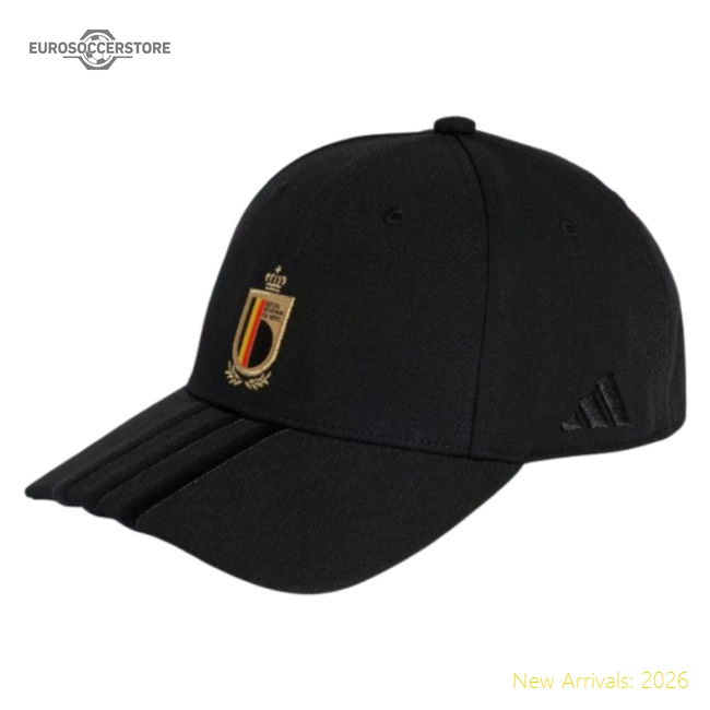 2026-2027 Belgium BB Cap (Black)-The Soccer Shirt Hub