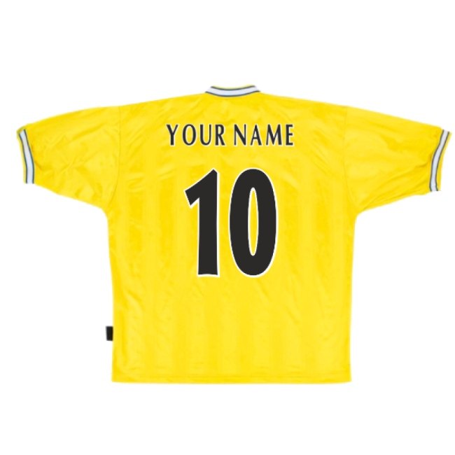 Leeds United 1997-99 Away Shirt (L) (Very Good) (Your Name)-The Soccer Shirt Hub
