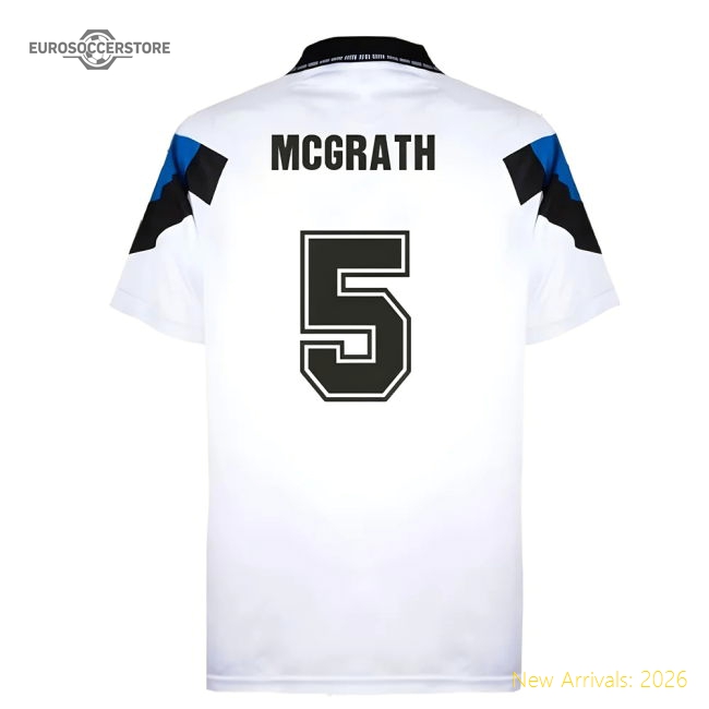 Aston Villa 1990 Away Shirt (McGrath 5)-The Soccer Shirt Hub