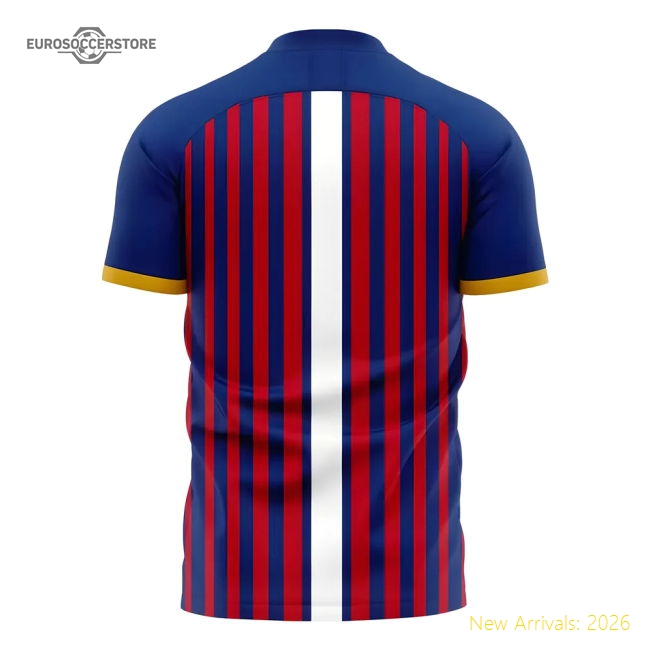 Caen 2025-2026 Home Concept Football Kit (Libero) - Womens-The Soccer Shirt Hub