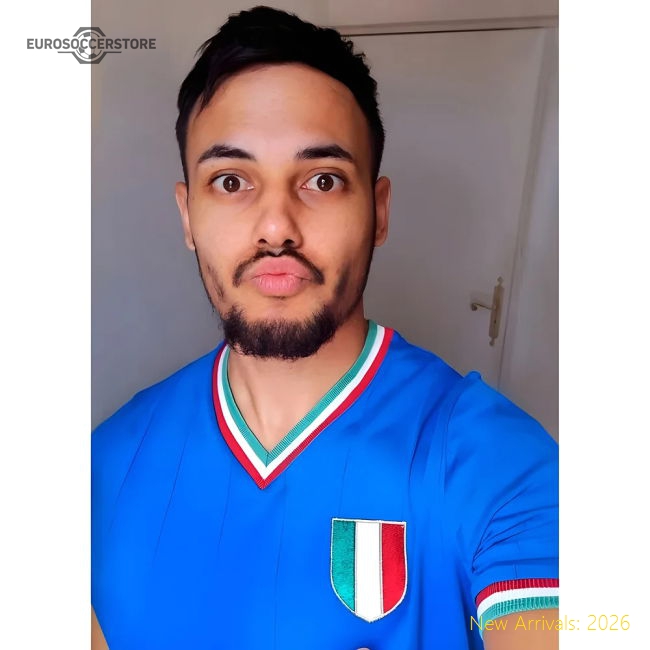 Vintage Italy Gli Azzurri Soccer Jersey-The Soccer Shirt Hub