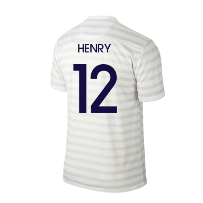 France 2014-15 Away Shirt ((Excellent) M) (Henry 12)-The Soccer Shirt Hub