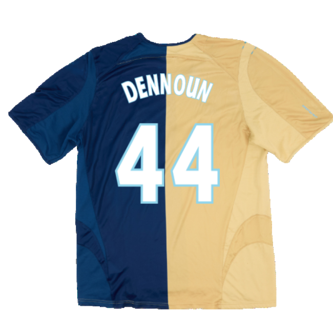 Marseille 2005-06 Third Shirt ((Excellent) L) (Dennoun 44)-The Soccer Shirt Hub
