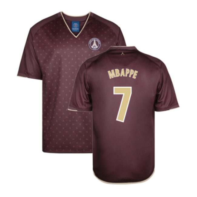 2006-2007 PSG Away Retro Shirt (MBAPPE 7)-The Soccer Shirt Hub