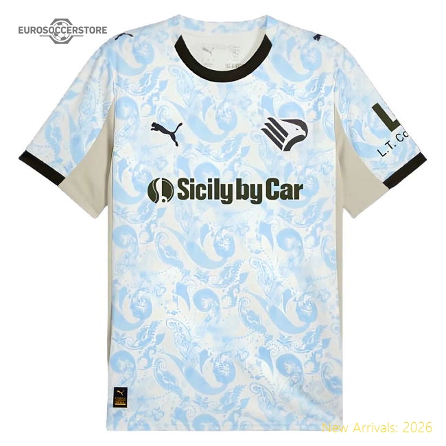 2025-2026 Palermo Third Shirt (Your Name)-The Soccer Shirt Hub