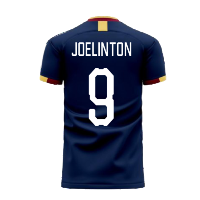 Newcastle 2025-2026 Away Concept Football Kit (Libero) (JOELINTON 9)-The Soccer Shirt Hub
