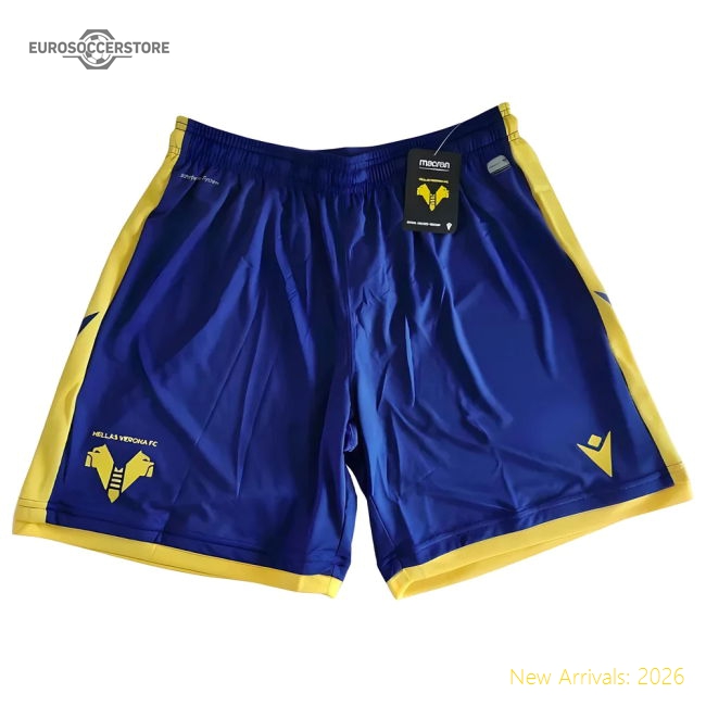 2020-2021 Hellas Verona Home Shorts-The Soccer Shirt Hub