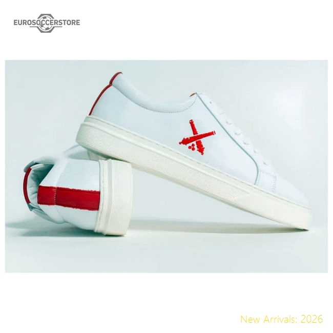 The Cannon Sneaker (White)-The Soccer Shirt Hub
