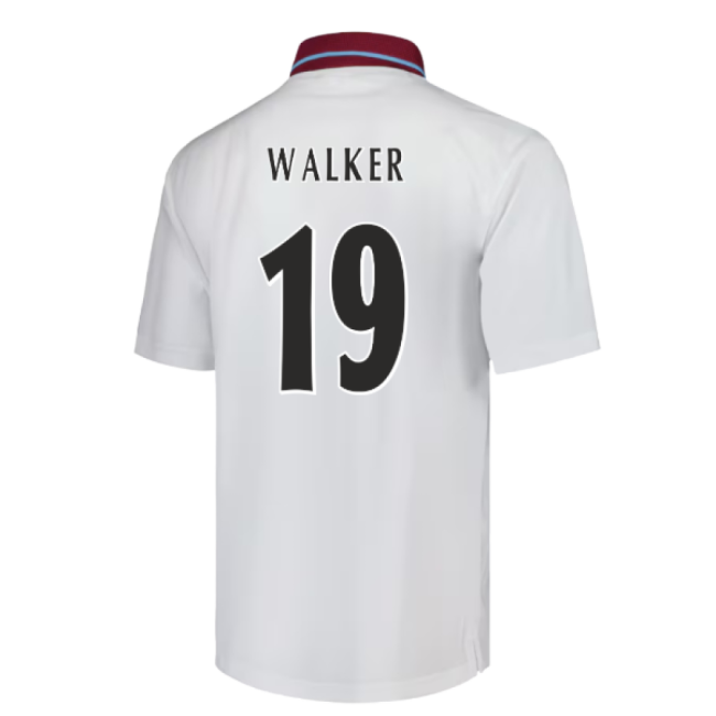 Aston Villa 2000 Away Retro Shirt (Walker 19)-The Soccer Shirt Hub