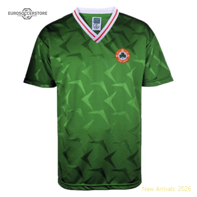 1990 Ireland Home Retro Shirt-The Soccer Shirt Hub