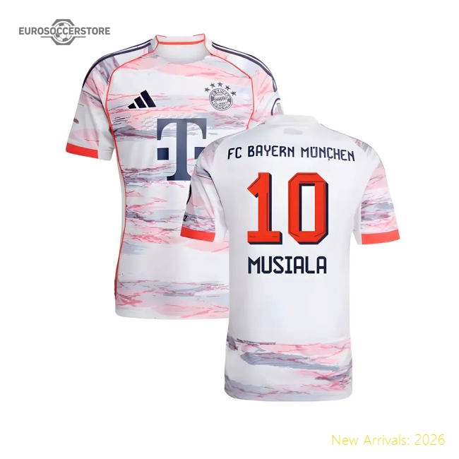 2025-2026 Bayern Munich Away Shirt (Musiala 10)-The Soccer Shirt Hub