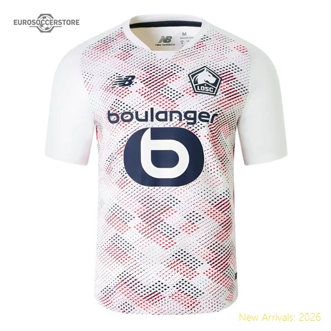 2024-2025 Lille Away Shirt (J.David 9)-The Soccer Shirt Hub