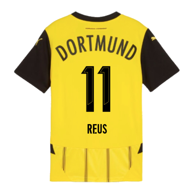 2024-2025 Borussia Dortmund Home Shirt (Kids) (Reus 11)-The Soccer Shirt Hub