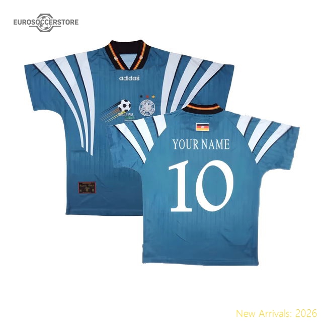 Germany 1996-98 Away Shirt ((Very Good) S) (Your Name)-The Soccer Shirt Hub