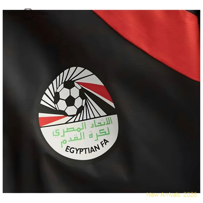2024-2025 Egypt Prematch Woven Jacket (Black)-The Soccer Shirt Hub