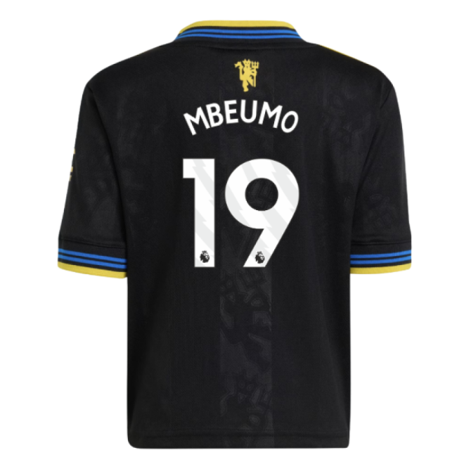 2025-2026 Manchester United Third Mini Kit (Mbeumo 19)-The Soccer Shirt Hub