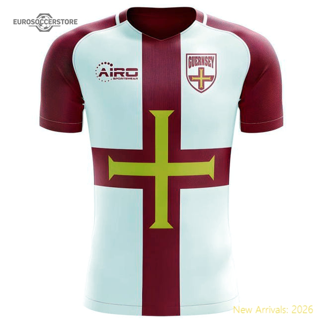 2025-2026 Guernsey Home Concept Football Shirt-The Soccer Shirt Hub