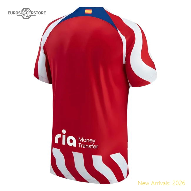 2022-2023 Atletico Madrid Home Shirt-The Soccer Shirt Hub