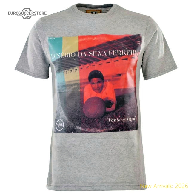 Pennarello: LPFC - Eusebio T-Shirt - Grey-The Soccer Shirt Hub