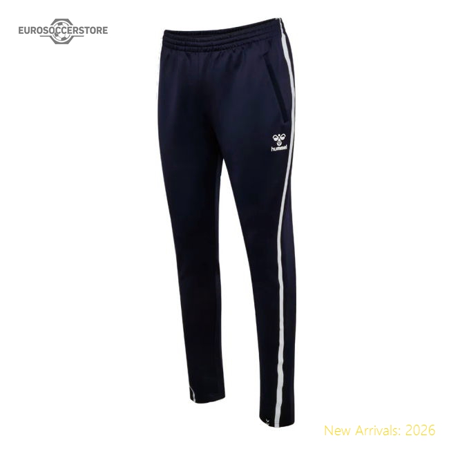 2024-2025 Denmark Travel Pants (Marine)-The Soccer Shirt Hub