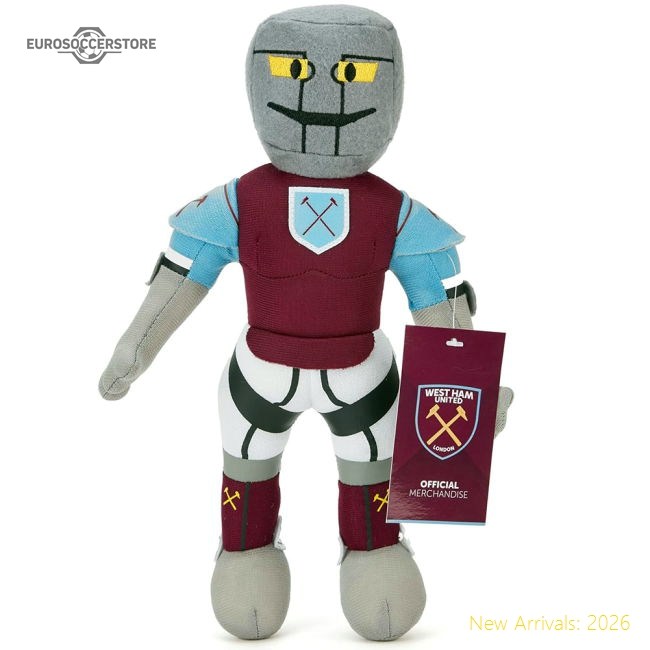 West Ham United FC Plush Mascot-The Soccer Shirt Hub