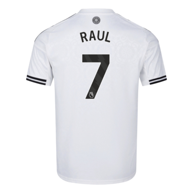 2025-2026 Fulham Home Shirt (Raul 7)-The Soccer Shirt Hub