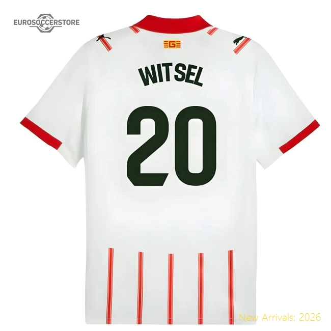 2025-2026 Girona Home Shirt (Witsel 20)-The Soccer Shirt Hub