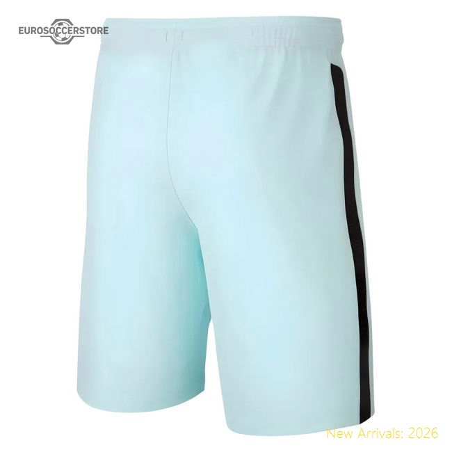 2020-2021 Portugal Nike Away Shorts (Teal Tint) - Kids-The Soccer Shirt Hub